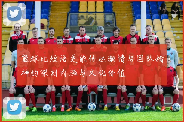 篮球比短语更能传达激情与团队精神的深刻内涵与文化价值